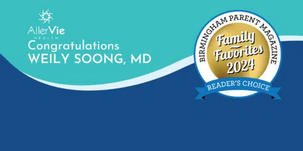 Dr. Soong Wins 2024 Family Favorites Award from Birmingham Parents Magazine